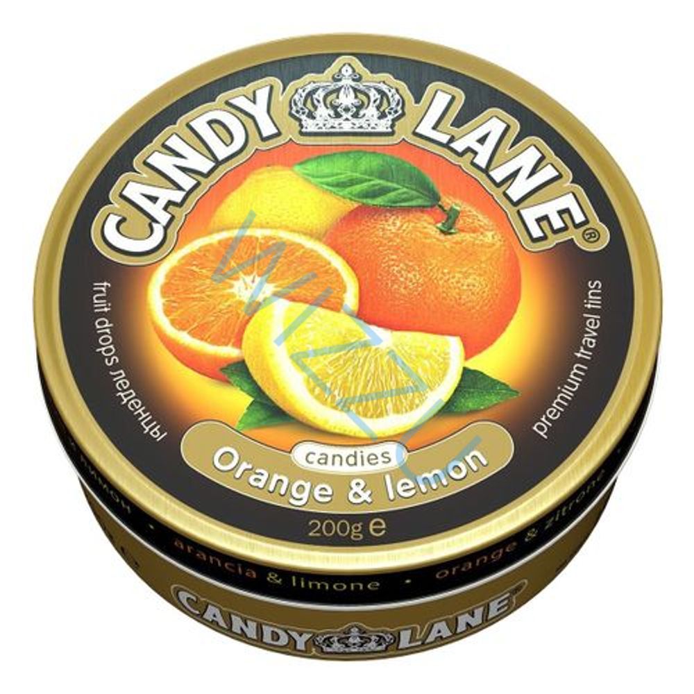 Леденцы Candy Lane Апельсин ж/б 200г, шт