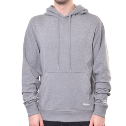 Мужская теннисная кофта Wilson Triblend Hoodie - med heather grey