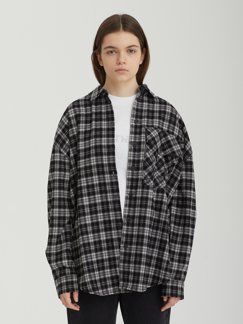 Женская Рубашка Harper Brown Plaid