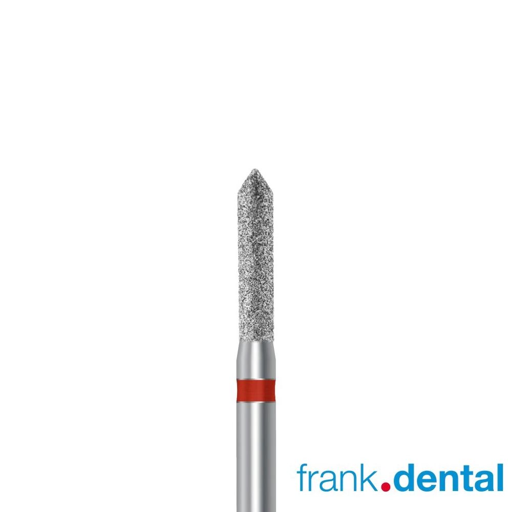 Бор алмазный красный Frank Dental типа FG - D.885.016.F.FG