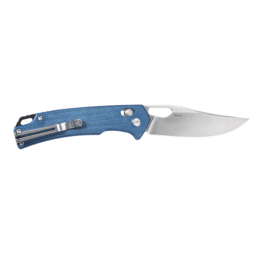 Нож складной SRM 9203-ME Retriever Satin (10Cr15CoMoV, Blue Micarta)