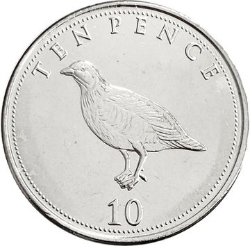 10 пенсов 2016 Гибралтар