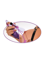 Вибро-помпы на соски Vibrating Nipple Pumps (Цвет: фиолетовый)