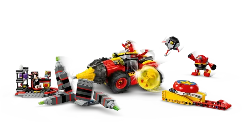 Конструктор LEGO Sonic the Hedgehog 76999 Super Sonic против Egg Drillster
