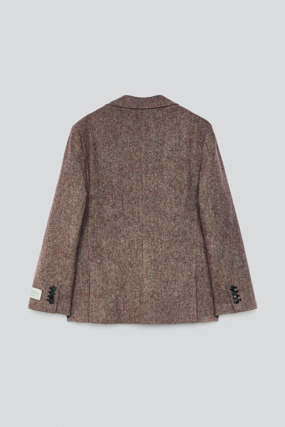 ZARA X BAISI GUADAGNINO КОСТЮМНЫЙ БЛЕЙЗЕР, ВИННЫЙ