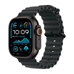 Умные часы Apple Watch Ultra 2 (2024) GPS + Cellular, 49mm, Black Titanium Case with Black Ocean Band, (Черный)