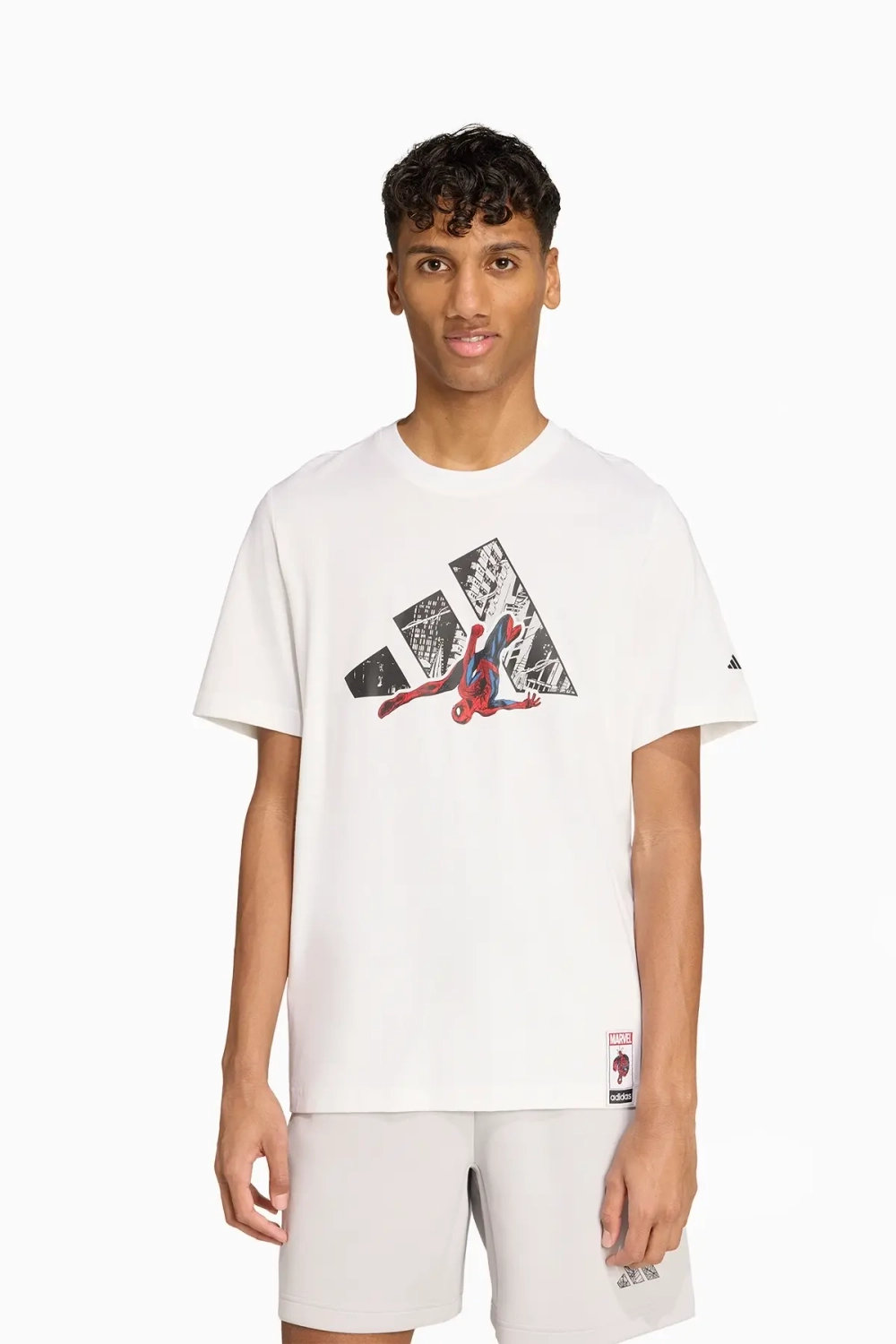 Футболка adidas Marvel Spider-Man - белый