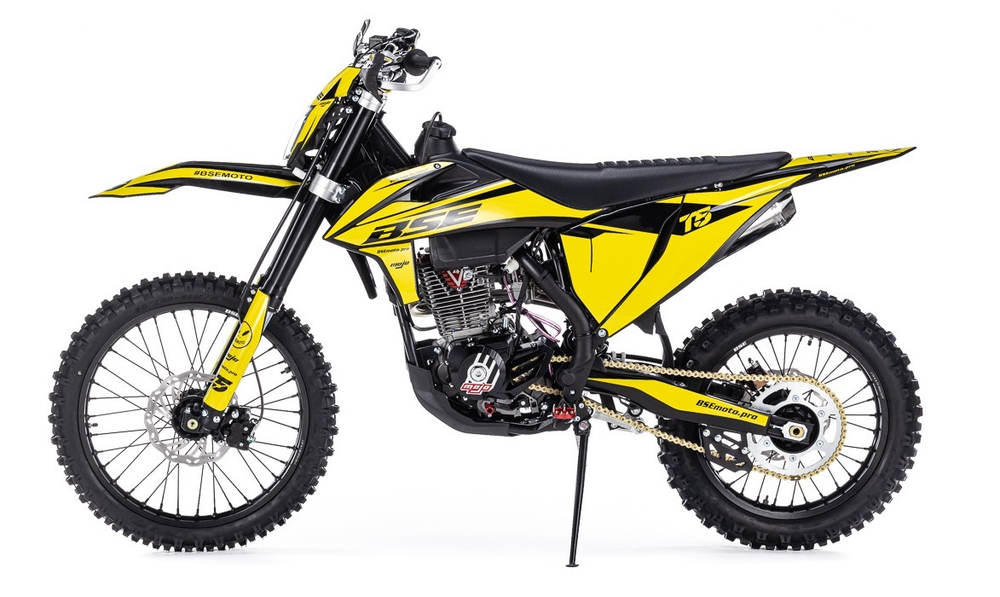 Мотоцикл Кросс BSE T5 Yellow Twister