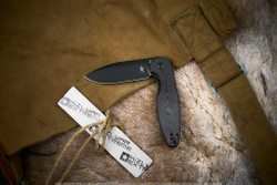 Складной нож Kizer Cozy сталь 154CM Черное Покрытие рукоять G10