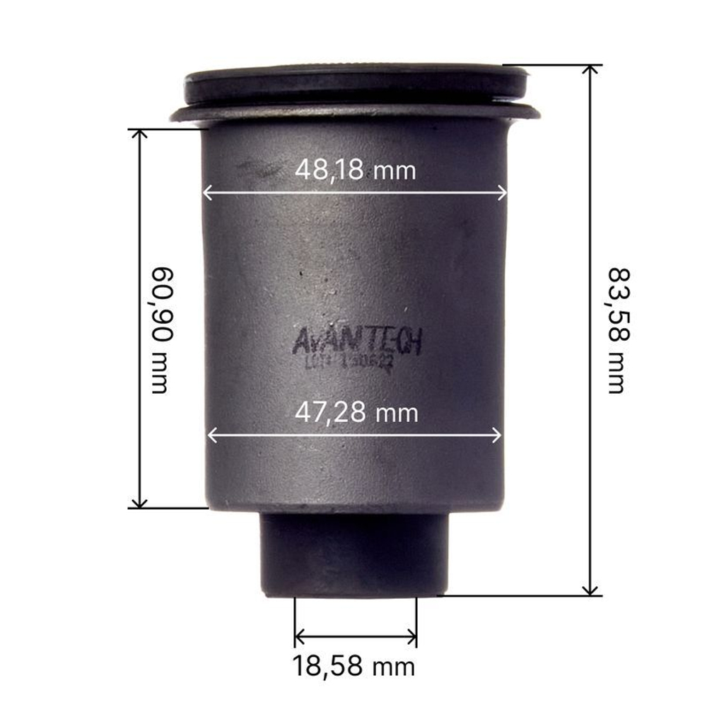 Сайлентблок переднего нижнего рычага, передний Avantech ASB0181