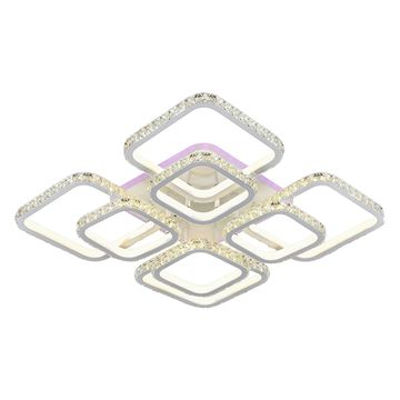 Потолочный светодиодный светильник LED 416W+8W RGB 8010/4+4 WHT белый Profit Light