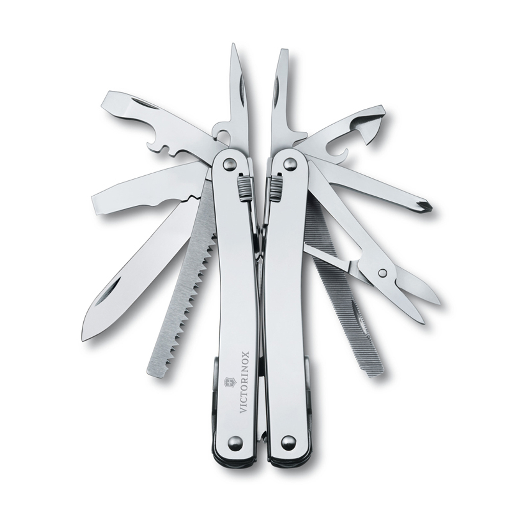 Мультитул Victorinox SwissTool Spirit X, 105 мм, 26 функций, нейлоновый чехол