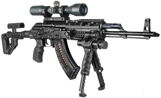 Магазин полимерный 7.62x39 на 30 патронов для AK (green)