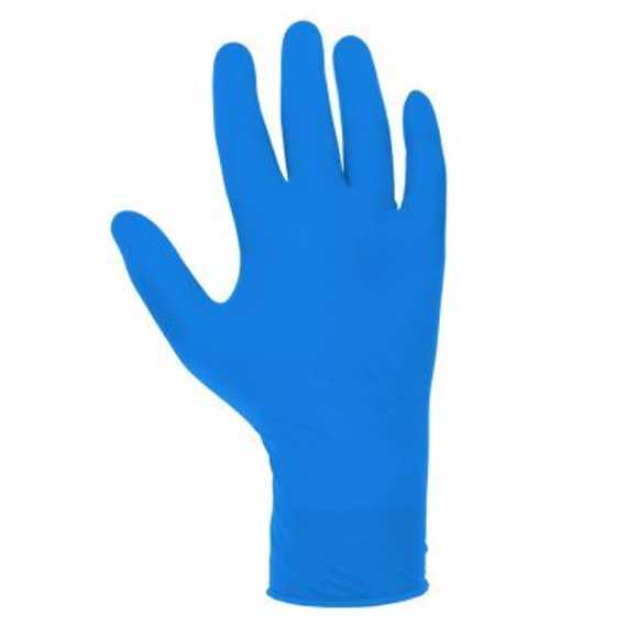 Одноразовые нитриловые перчатки Jeta Safety (голубые) JSN-1