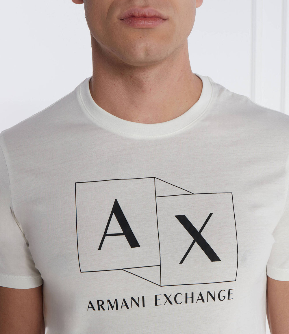Футболка Armani Exchange - белый(3DZTAD ZJ9AZ)