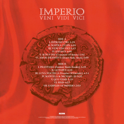LP: Imperio — «Veni Vidi Vici» (1995/2023) [Limited Red Vinyl]