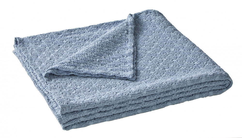 Покрывало Ппокрывало EVEREST CELESTE Blanc des Vosges 240x260 Голубой