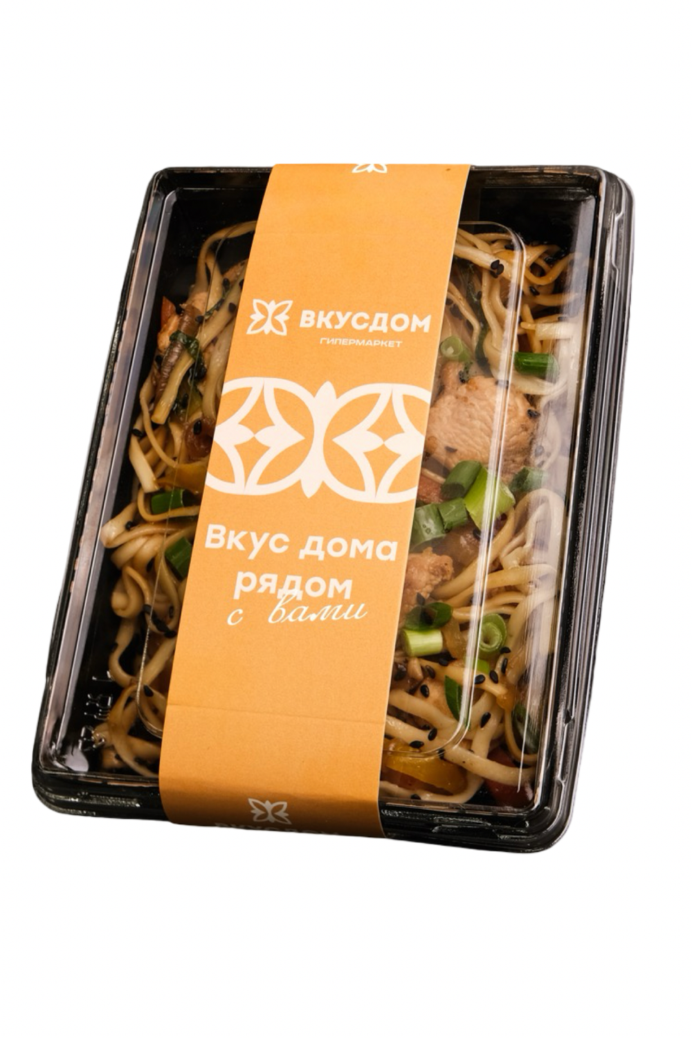 Удон с курицей ВКУСДОМ 260г 1 шт