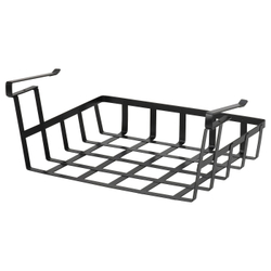 IKEA PÅLYCKE  (ИКЕА ПОЛИКЕ)  -  Корзина с зажимом - антрацит 36x26x14 см