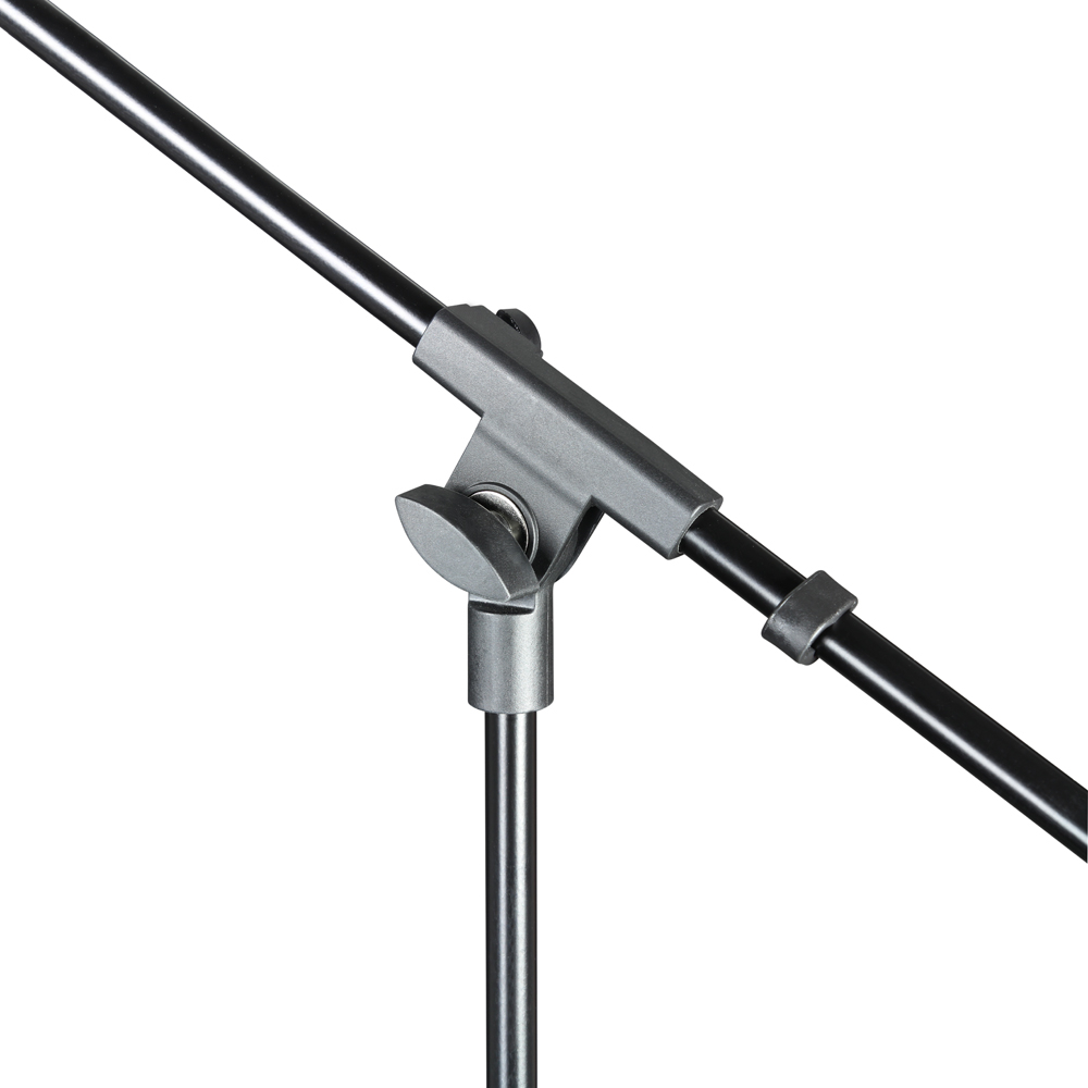 ADAM HALL STANDS S 5 BE Microphone Stand with Boom Arm Black