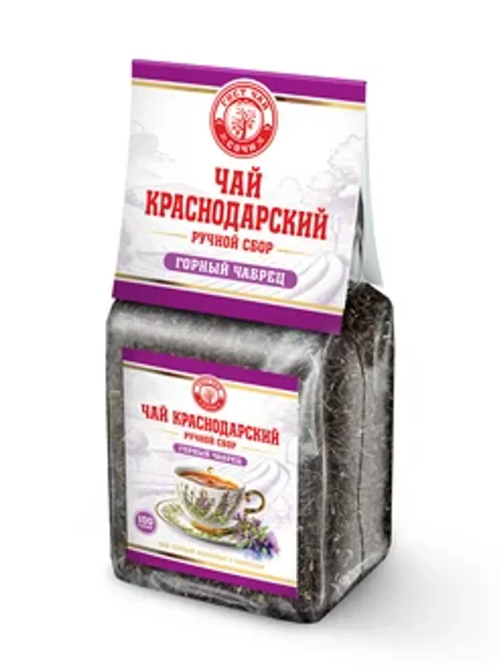 Чай Краснодарский черный Горный Чабрец 100г