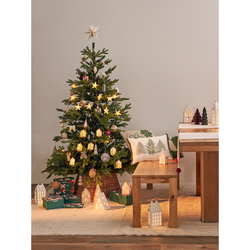 Декор новогодний Tkano New Year Essential Honeycomb tree бордовый