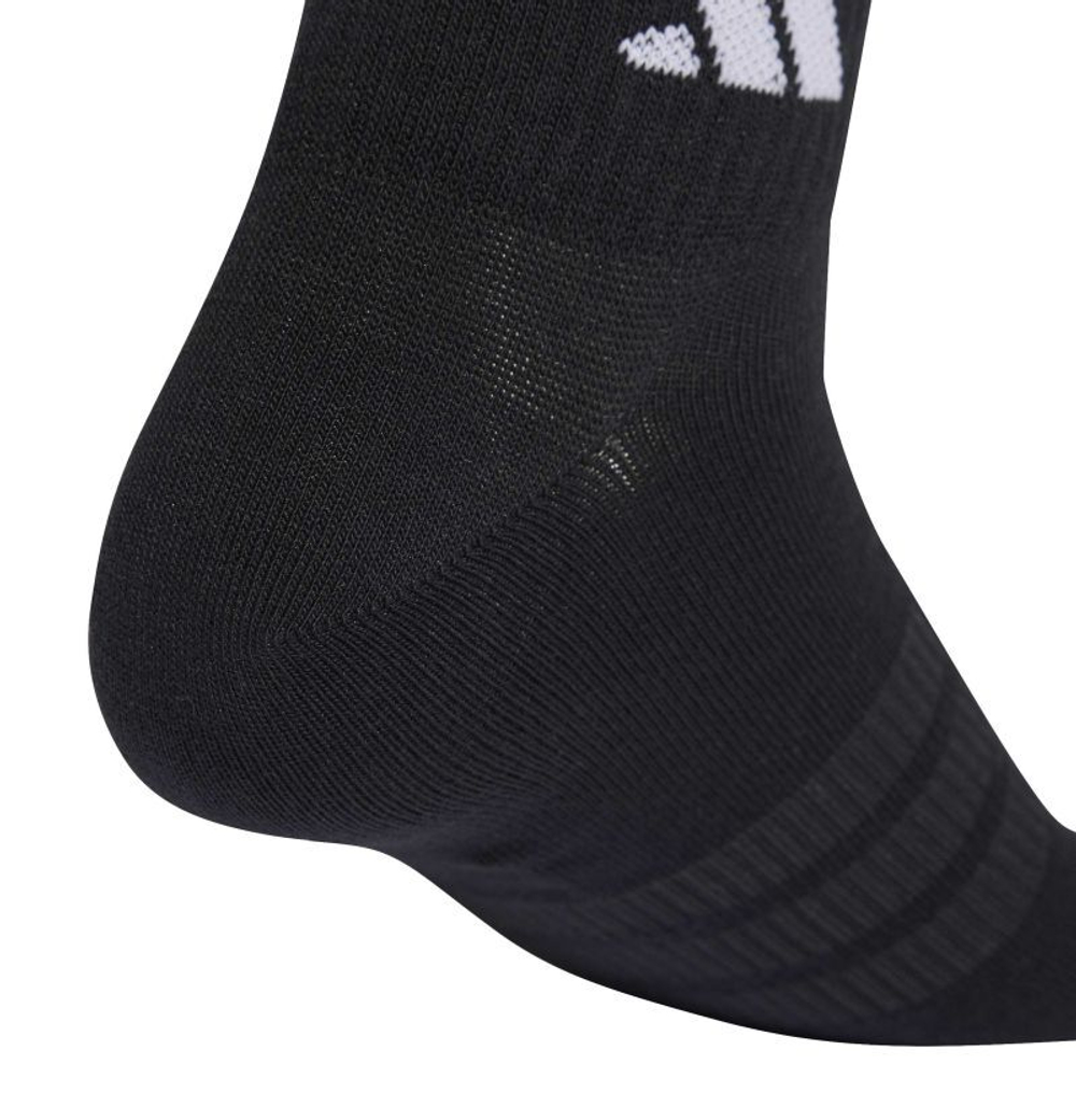 Теннисные носки Adidas Thin & Light Sportwear Ankle 3P - black/black/black
