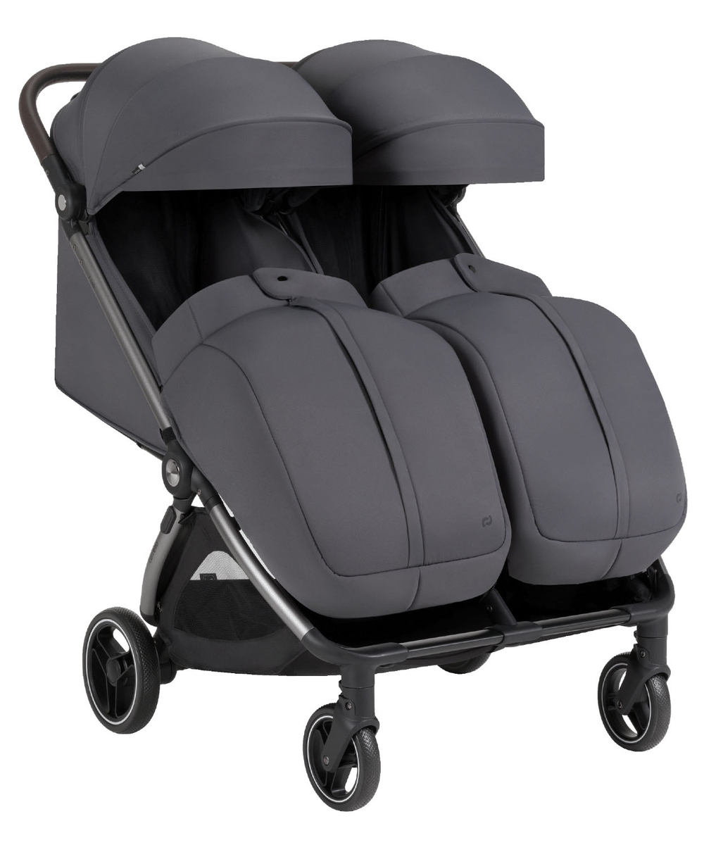 Коляска для двойни Link CRL-6533 Cliff Grey