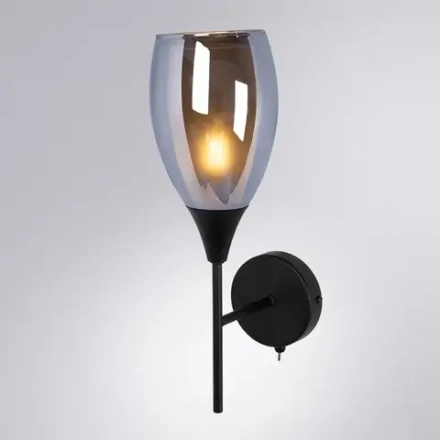 Бра Arte Lamp BARRY A7951AP-1BK, 1хE14