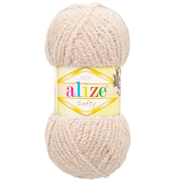 Пряжа Alize (Ализе) Softy / уп.5 мот. по 50 г, 115м, 310 медовый A