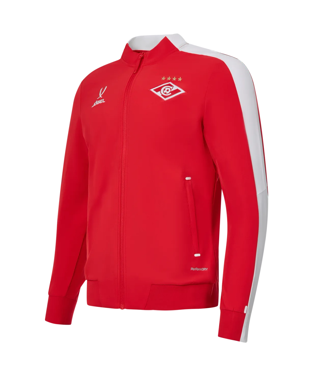 Куртка парадная Jögel PREMIER PerFormDRY Spartak Woven Jacket, красный