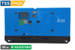 Дизельный генератор ТСС АД-60С-Т400-2РКМ7 Weichai в кожухе с автозапуском