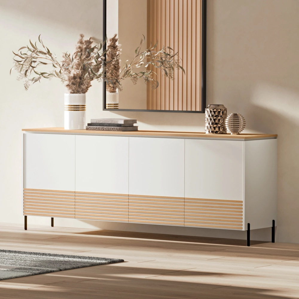 Буфет NOA 2003 Neutro/Lacado Branco IDC Mobiliario