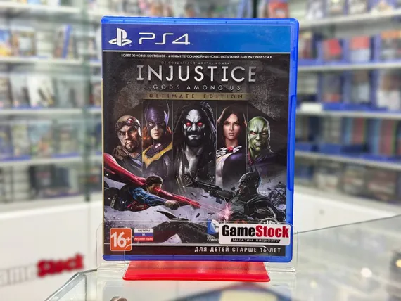PS4 Injustice: Gods Among Us Ultimate Edition Б/У (Русские субтитры) CUSA-00051