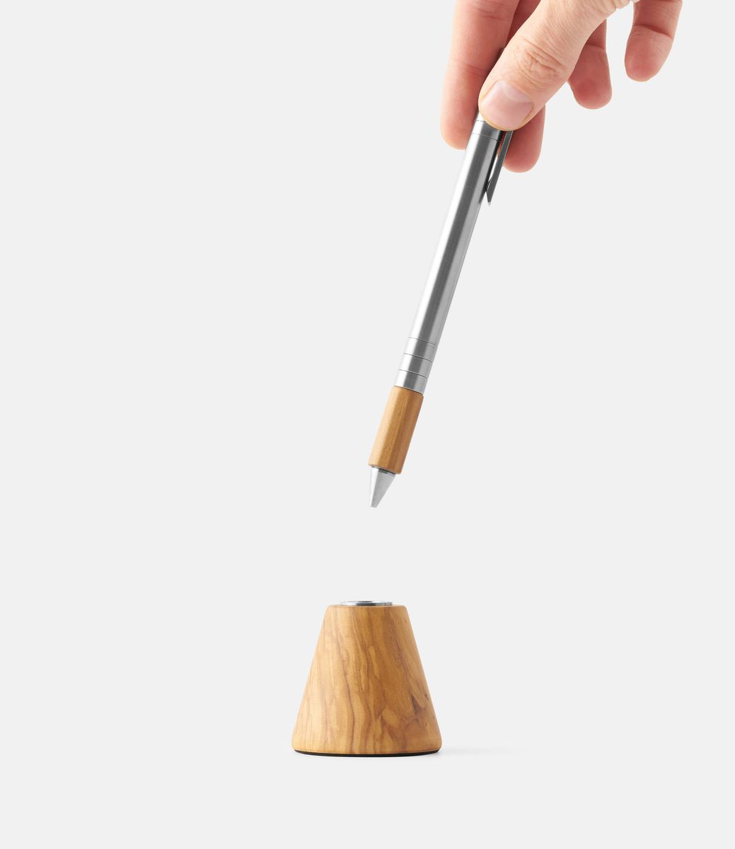 TIJ Pen Holder Olive — подставка для ручек