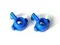 Капролоновые поворотные кулаки для Remo Hobby 1/16, синие, тюнинг (2 шт) CP-2507-B P2507