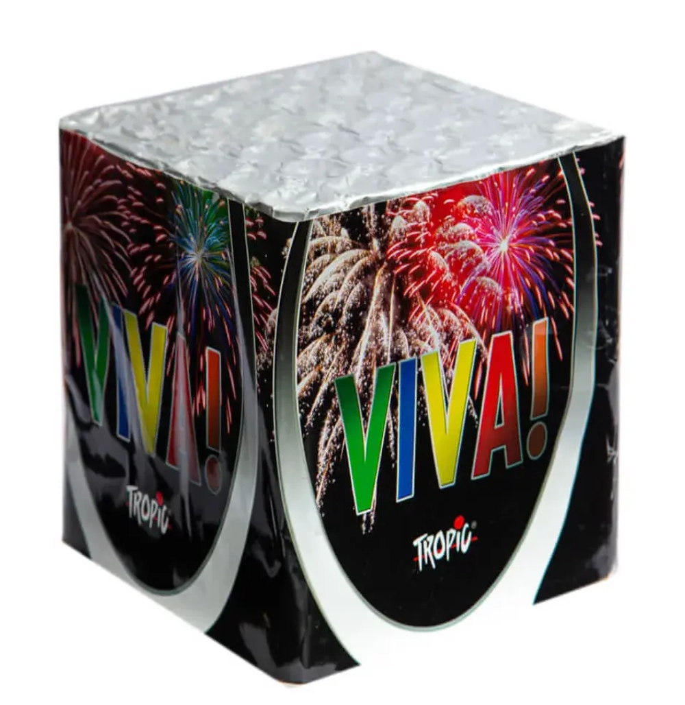 Батарея салютов Viva (TB86) от Tropic, 36 залпов, 25 мм