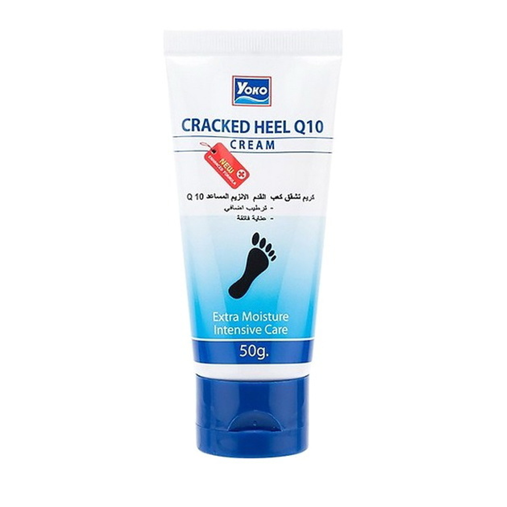 Крем для ног Yoko Cracked Heel Q10 Cream, 50 гр.