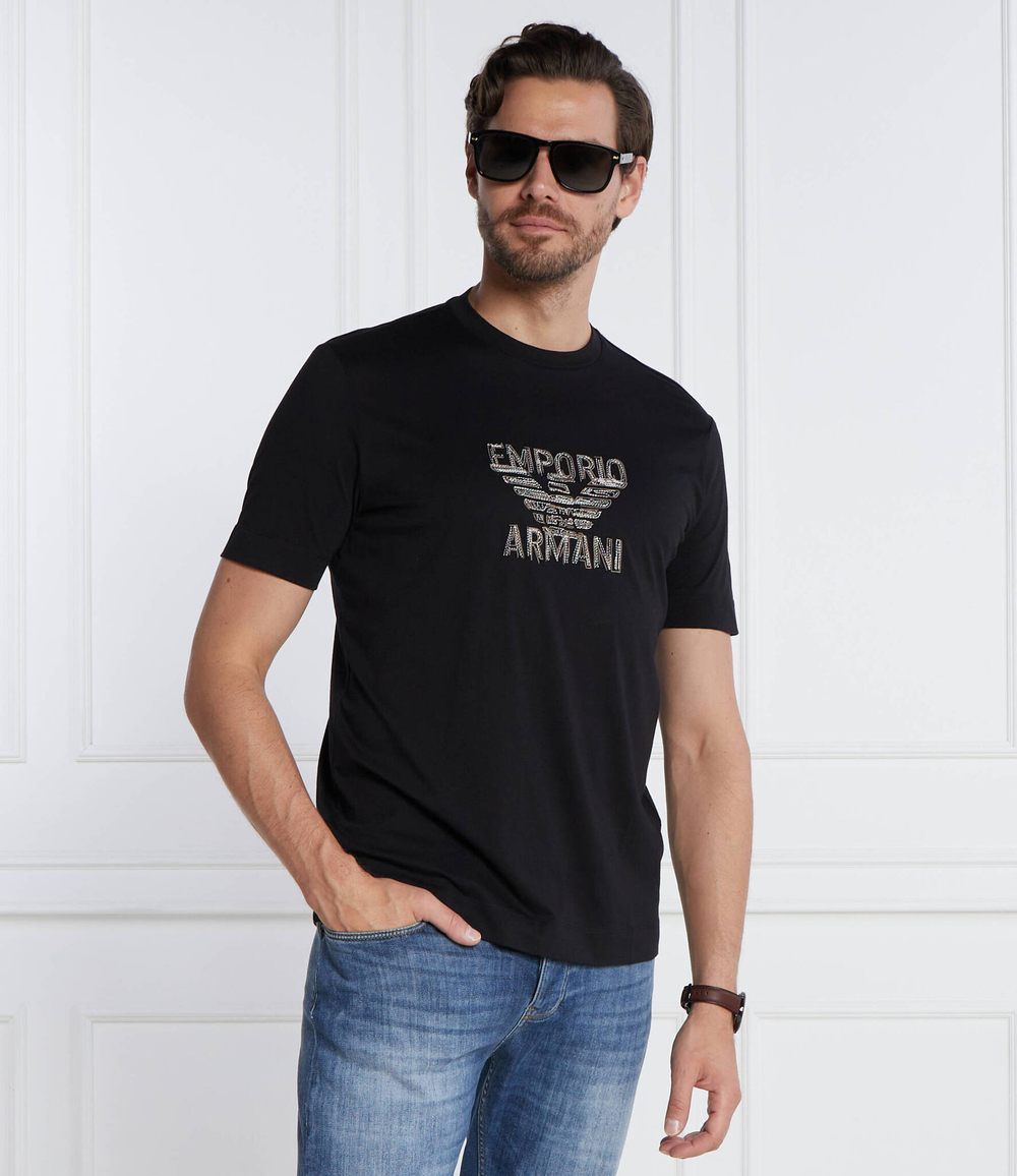 Футболка Emporio Armani - черный(6R1T74 1JPZZ)