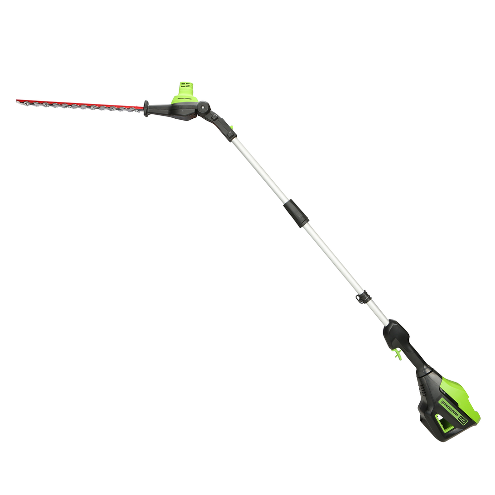 Кусторез штанговый аккумуляторный Greenworks GD60PHT61 Арт. 2301107, 60 В, 51 см, бесщеточный, без АКБ и ЗУ