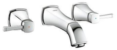 Смеситель для раковины настенный на 3 отверстия Grohe Grandera 20414000
