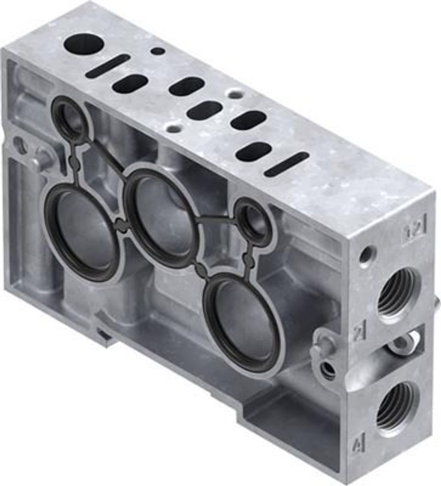NAW-1/4-01-VDMA-VL Коллекторная плита NAW-1/4-01-VDMA-VL Коллекторная плита