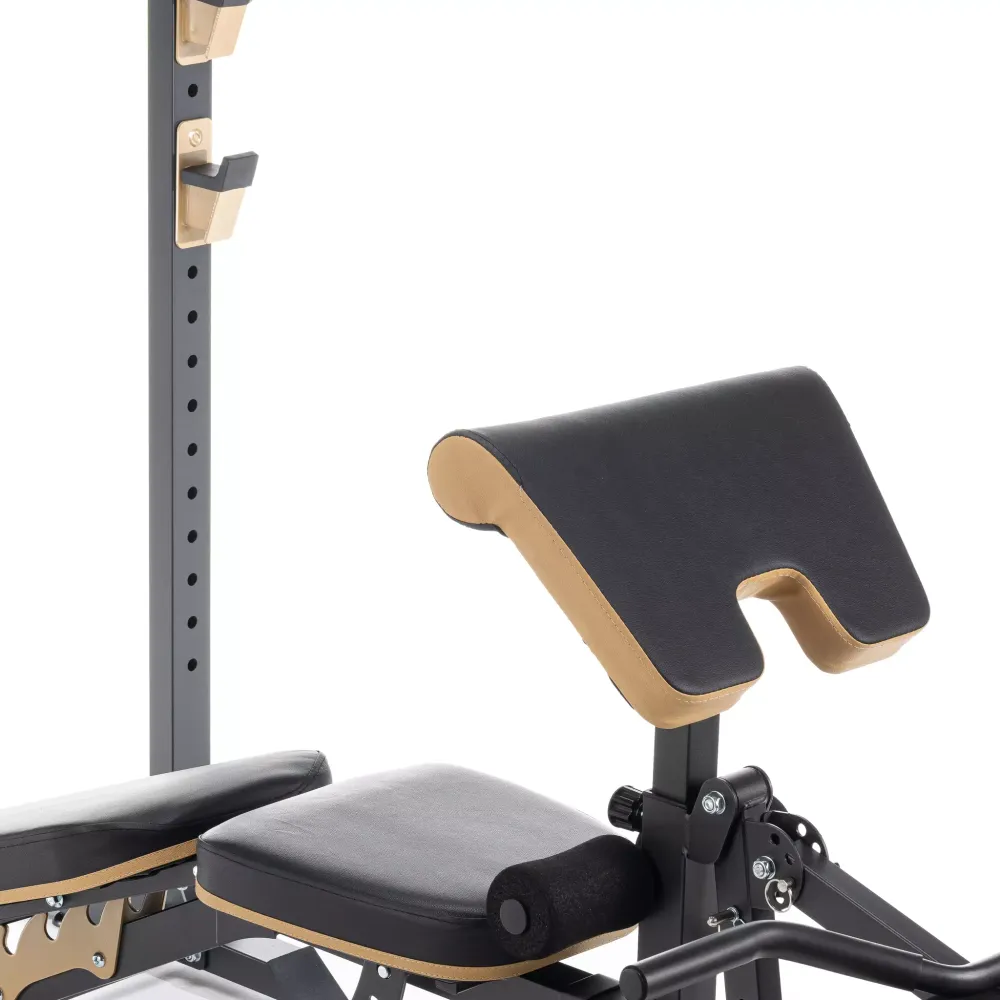Скамья силовая черная OXYGEN FITNESS MONT BLANC