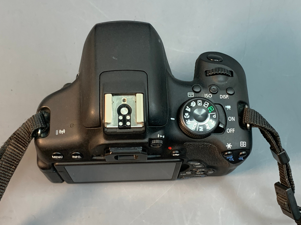 Canon 750D Kit 18-55mm IS STM 24.800 кадров, царапина на линзе