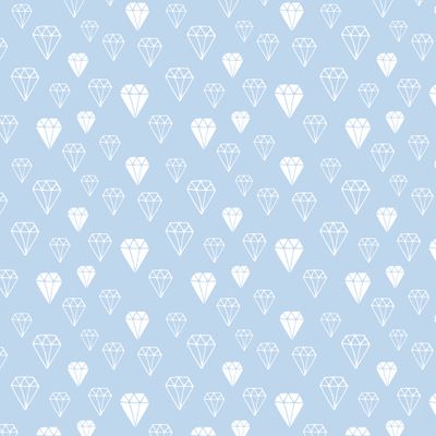 Бриллианты на голубом фоне