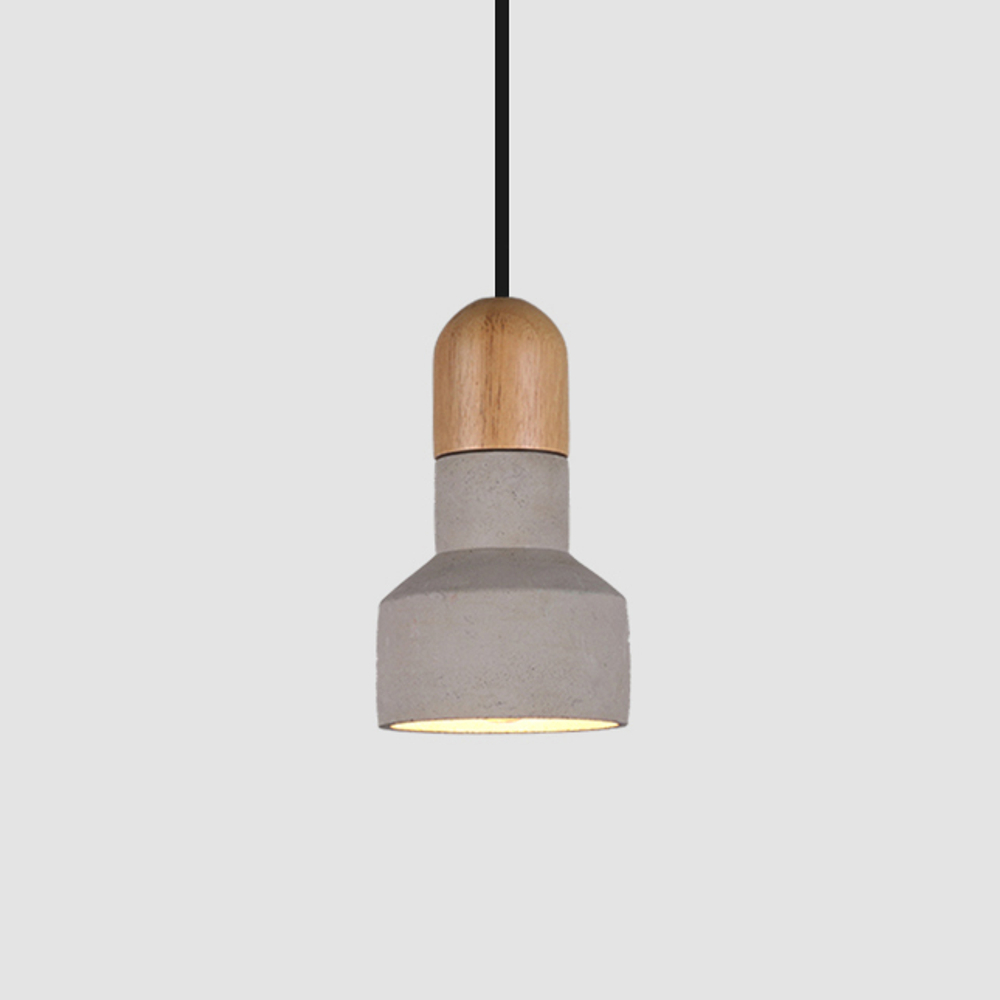 Pendant design lamp  QIE BAMBOO by Bentu Design (Grey)