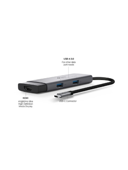 TP-Link UH5020C USB Type-C концентратор 5 в 1