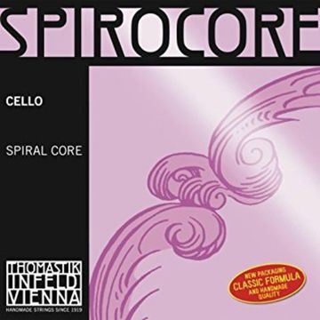 Струны для виолончели размером 3/4, среднее натяжение, Thomastik S794 Spirocore