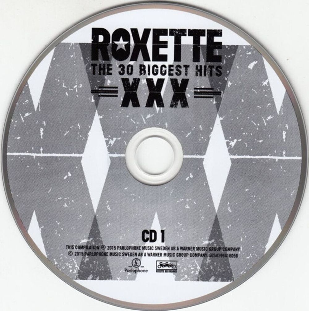 Roxette XXX (The 30 Biggest Hits) 2CD Роксет. Лучшее. Новый запечатанный музыкальный диск