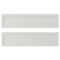 IKEA ASPUDDEN  (ИКЕА АСПУДДЕН)  -  Фронтальная панель ящика - светло-серый 40х10 см